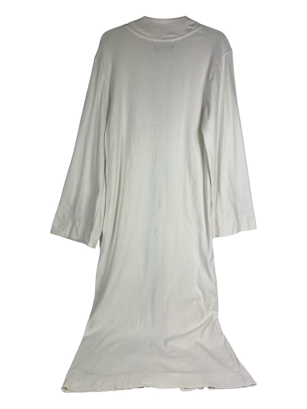 Free People Free-Est Sz Large Maude Cardi Cream Cotton Front Laced Tie Boho - Picture 3 of 11